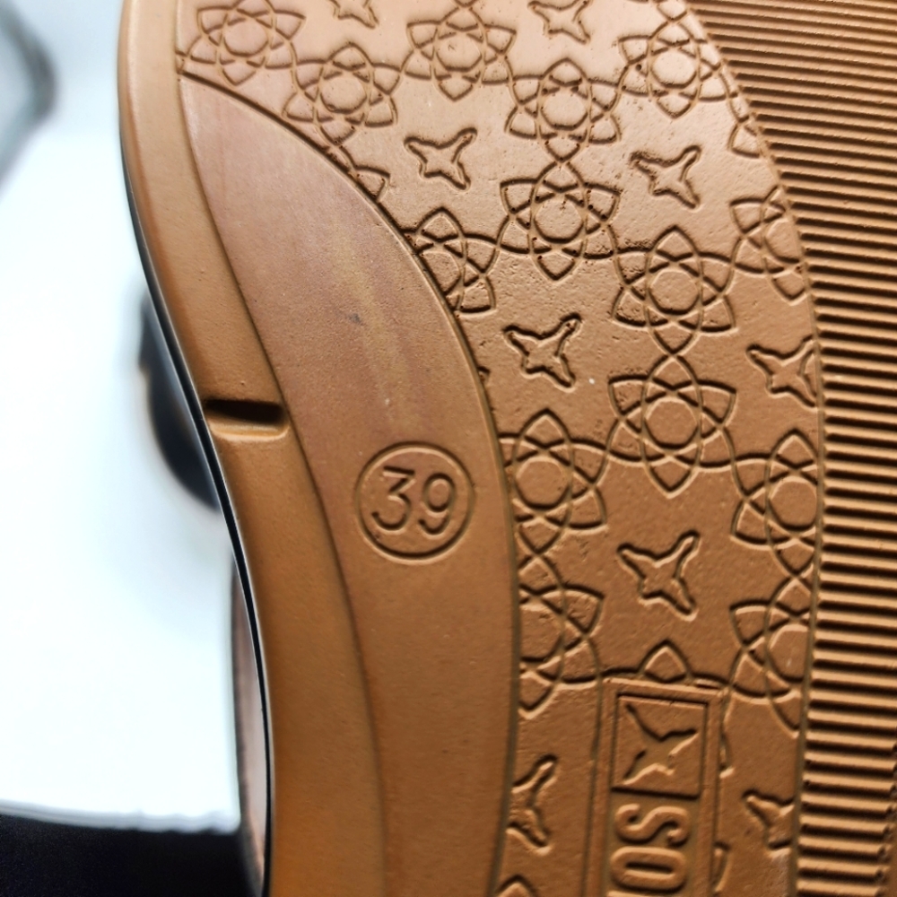 PIKOLINOS Black Leather Platform Slingback Sandals - Picture 6 of 6